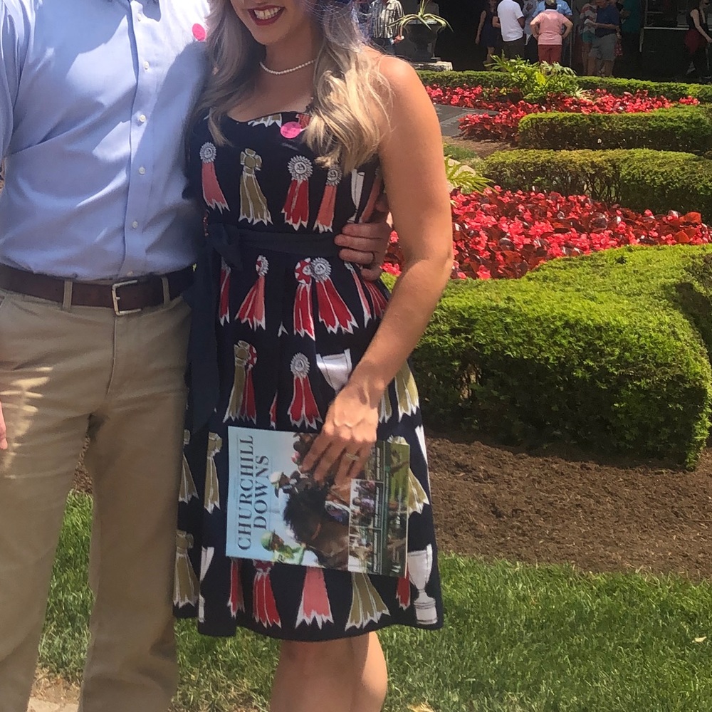“Highest Accolades” Derby Dress Anthropology